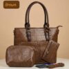 alligator skin tote