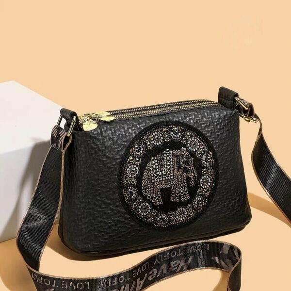 Premium Diamond embedded Sling Bag | elephant design